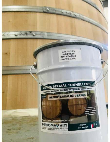 VERNIS DÉCORATIF ET SANITAIRE  SPÉCIAL CONTACT VINAIRE