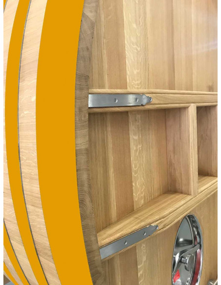 PROTECTION ET DÉCORATION DU CERCLAGE DES FÛTS  ET DES GRANDS CONTENANTS:  TONNEAUX, BARRIQUES, FOUDRES.